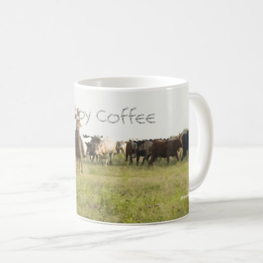 Cowboy-Kaffee - Tasse 4 (VorderseiteRechts)