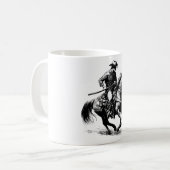 Cowboy Kaffeetasse (Vorderseite Links)