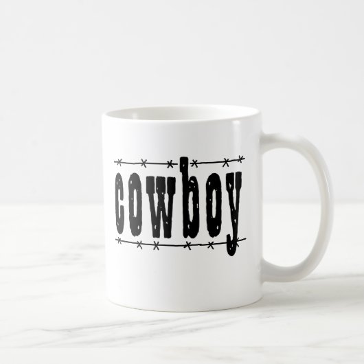 Cowboy Kaffeetasse (Rechts)