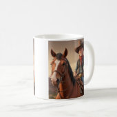 Cowboy Kaffeetasse (VorderseiteRechts)