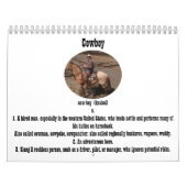Cowboy-Kalender Kalender (Titelbild)