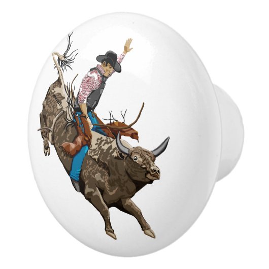 Cowboy Keramikknauf (Rechts)