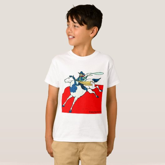Cowboy Kid von Katie Pfeiffer T-Shirt (Vorne ganz)