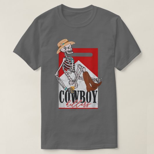 Cowboy Killer Grafisches T-Shirt (Design vorne)