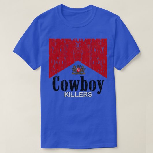 Cowboy Killers bekümmert T-Shirt (Design vorne)