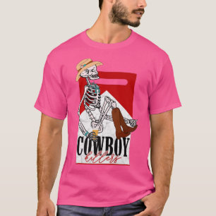 Cowboy Killers Funny Cowboy Skeleton Western Süd T-Shirt