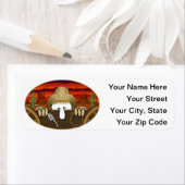 Cowboy Kilroy Address Label (Insitu)