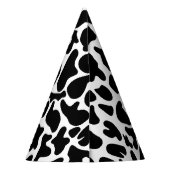 Cowboy-Kindergeburtstag Partyhütchen (Rückseite)