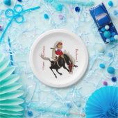 Cowboy-KinderParty Pappteller (Party)