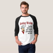 Cowboy-Klugheit - wilde Hafer T-Shirt (Vorne ganz)