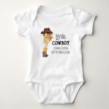 Cowboy kommt bald Schwangerschaftsankündigung