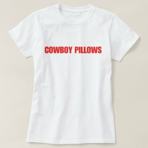 Cowboy-Kopfkissen T-Shirt