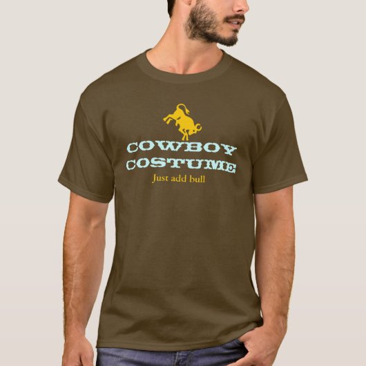 Cowboy-Kostüm 2 T-Shirt (Vorderseite)