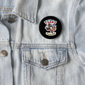 Cowboy-Kultur des Bundesstaates Texas Southern Sty Button (Beispiel)