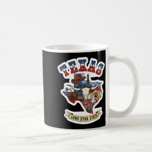 Cowboy-Kultur des Bundesstaates Texas Southern Sty Kaffeetasse