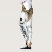 Cowboy-Kunst Leggings (Links)