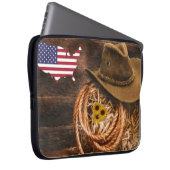 Cowboy Laptopschutzhülle (Vorne Rechts)