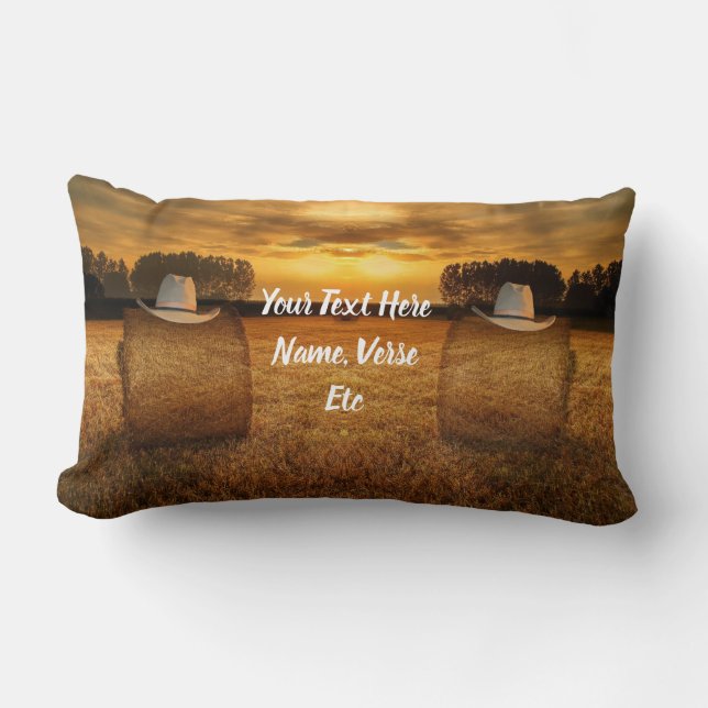 Cowboy Lendenkissen (Vorderseite)