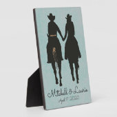 Cowboy-Liebe Fotoplatte (Seite)