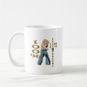 Cowboy-Liebe Kaffeetasse (Links)