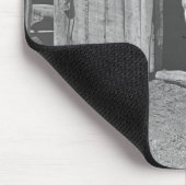 Cowboy liest einen Brief. Mousepad (Ecke)
