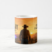 Cowboy-Logik: Durchhalten-Tasse Kaffeetasse (Mittel)