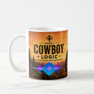 Cowboy-Logik: Durchhalten-Tasse Kaffeetasse