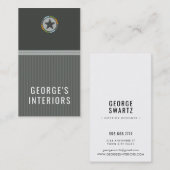 COWBOY-Logo für moderne Einzelsterne Visitenkarte (Vorne/Hinten)