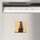 Cowboy Magazine Cover von NC Wyeth Magnet (In Situ (Geschirrspüler))