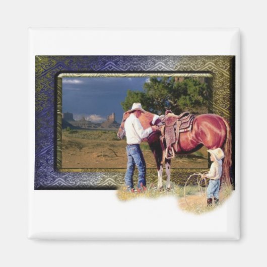 Cowboy Magnet (Vorne)