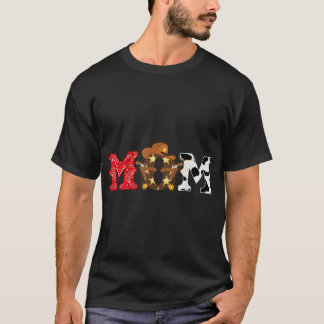 Cowboy Mama Western Themed Rodeo Kindergeburtstag T-Shirt