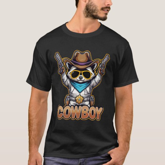 Cowboy-Marcoon T-Shirt (Vorderseite)