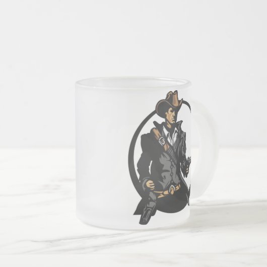 Cowboy Mattglastasse (VorderseiteRechts)