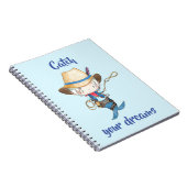 Cowboy-Meerjungfrau-//-Fang Ihre Träume Notizblock (Rechte Seite)