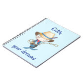 Cowboy-Meerjungfrau-//-Fang Ihre Träume Notizblock (Linke Seite)
