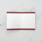 Cowboy-Mitteilungskarten Dankeskarte (Innenseite)