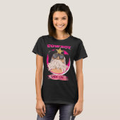Cowboy-Motorrad T-Shirt (Vorne ganz)