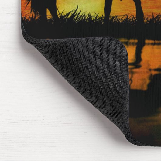 Cowboy Mouse Pad Mousepad (Ecke)