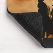 Cowboy Mouse Pad Mousepad (Ecke)