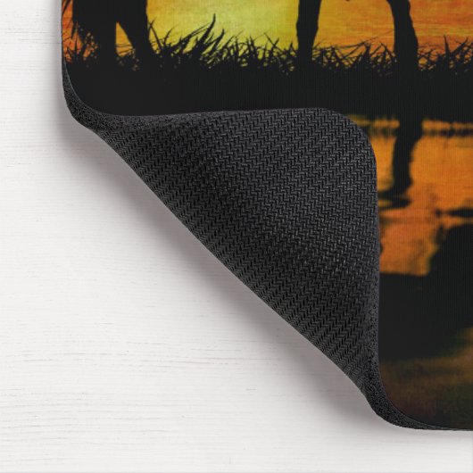 Cowboy Mouse Pad Mousepad (Ecke)