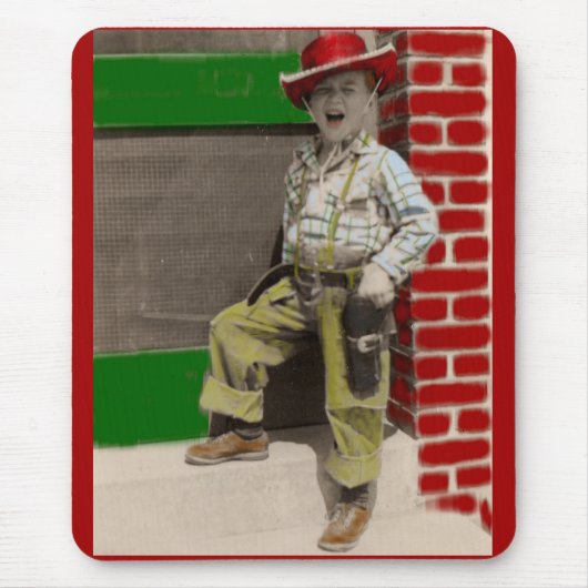 Cowboy Mousepad (Vorne)