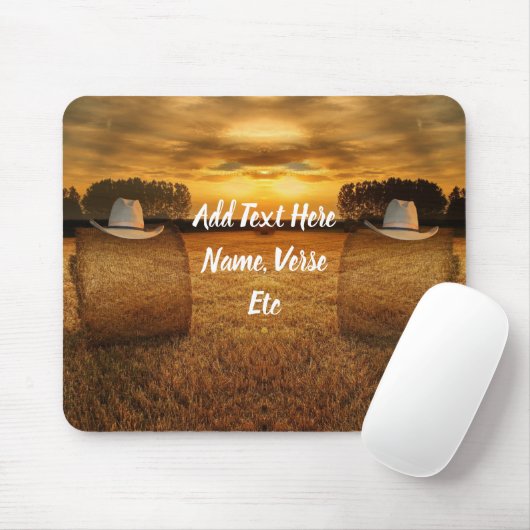 Cowboy Mousepad (Mit Mouse)