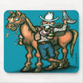 Cowboy Mousepad (Vorne)