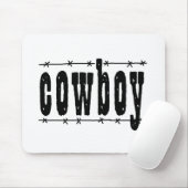 Cowboy Mousepad (Mit Mouse)