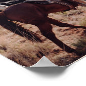 Cowboy Moving Cattle New Mexico Poster (Ecke)