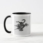 Cowboy Ned Coy Riding Bucking Bronco Tasse (Links)