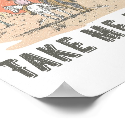 Cowboy nimmt mich weg poster (Ecke)