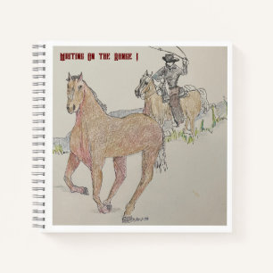 Cowboy-Notebook ! Notizblock