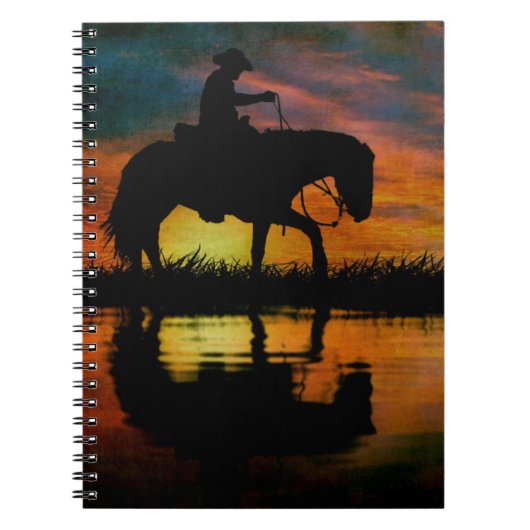 Cowboy Notebook Notizblock (Vorderseite)