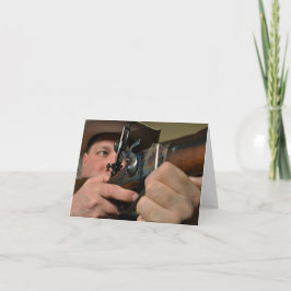 Cowboy Notecard Karte